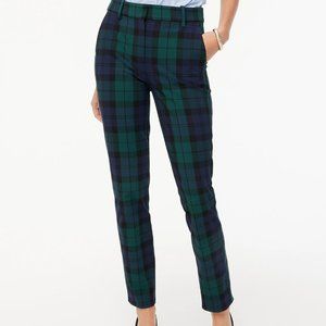 J.Crew Wool Tartan Plaid Pant